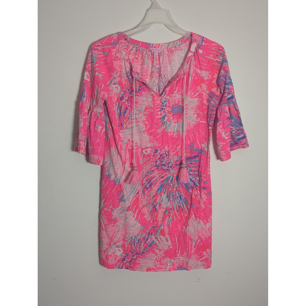 Lilly Pulitzer Womens Swim Coverup Del Lago Never Been Betta Medium $118